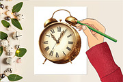 Happy New Year Sublimation Clipart, an Illustration by DreamCafeArt (Thumbnail 6 of 6)
