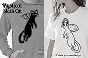 Mystical Black Cat, an Object Graphic by Anastasia (Thumbnail 4 of 15)