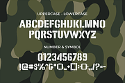 SGT. Jhon O - Stencil Font, a Sans Serif Font by tokokoo (Thumbnail 12 of 17)