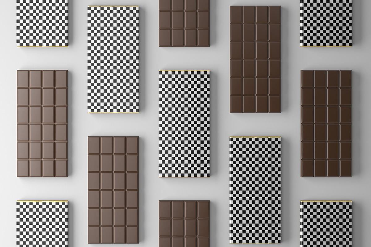 Chocolate Bar Packaging Mockup, a Packaging Mockup by Seven Lights (Photo 15 of 17)