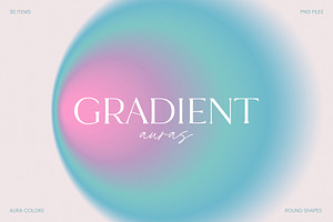 Round Aura Gradient Set Vol.2