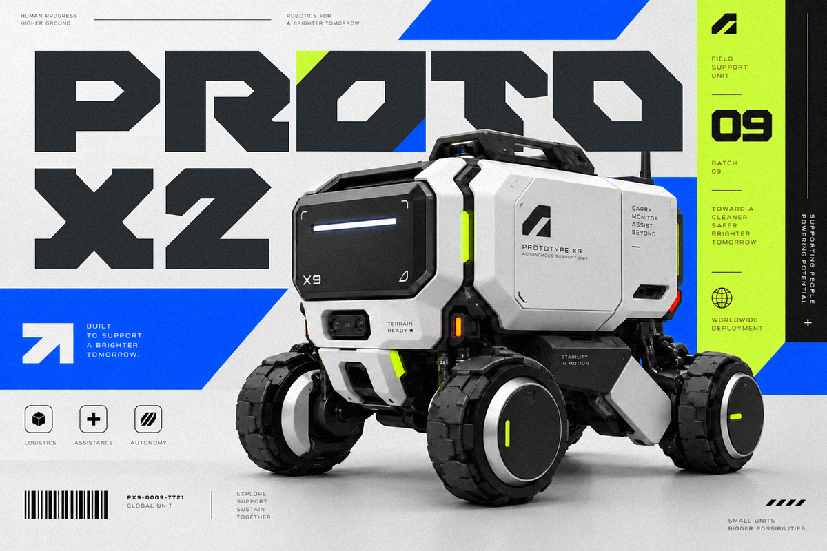 Fracto - Futuristic Display Font, a Sans Serif Font by figuree studio (Photo 7 of 10)