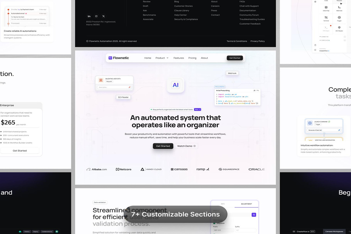Multiconcept Landing Page #3 UI KIT, an UI Kit Template by Creative Perspective (Photo 4 of 8)