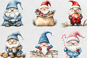 Cute Christmas Gnome Sublimation, an Illustration by Black Bird Studio (Thumbnail 4 of 6)