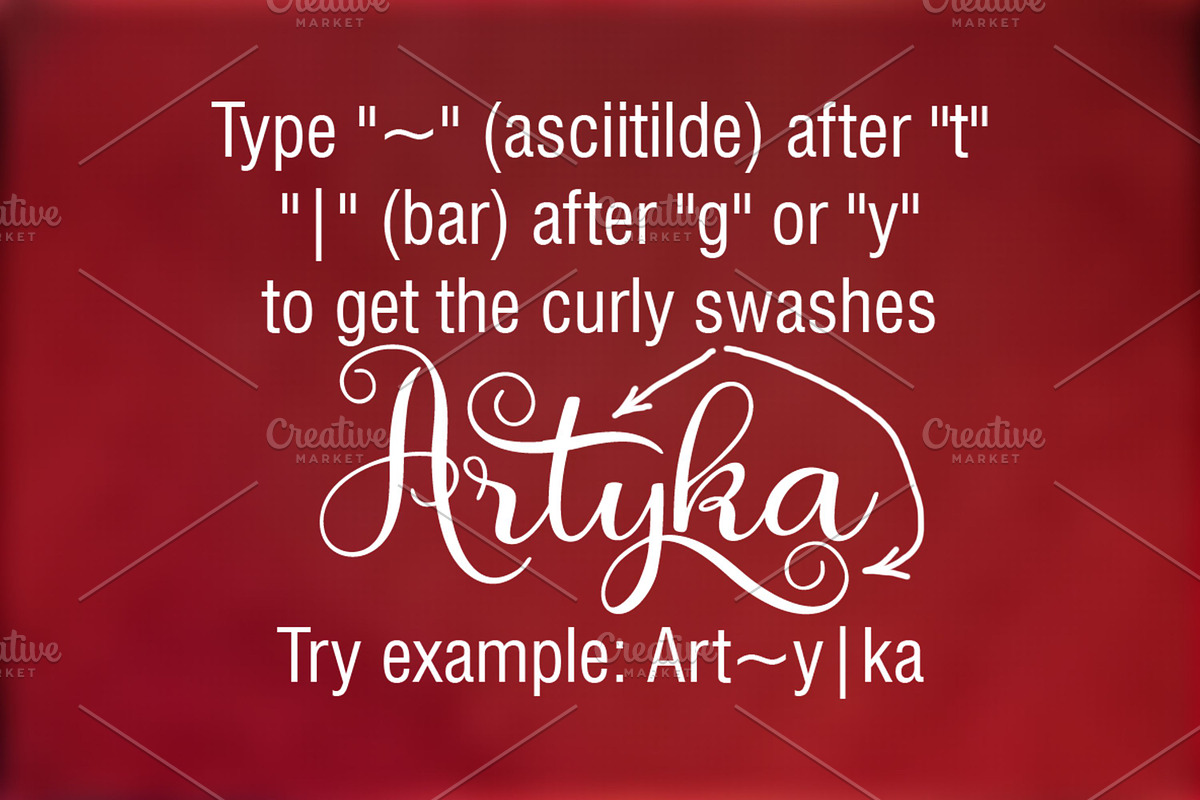 Artyka, a Script Font by Digital Typeface Studio (Photo 3 of 9)
