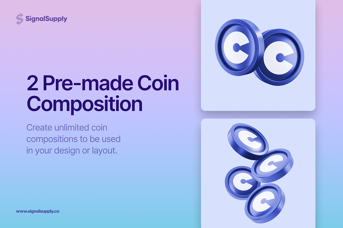 Coin Mockup 2 Matte, a Product Mockup by SignalSupply (Photo 4 of 4)