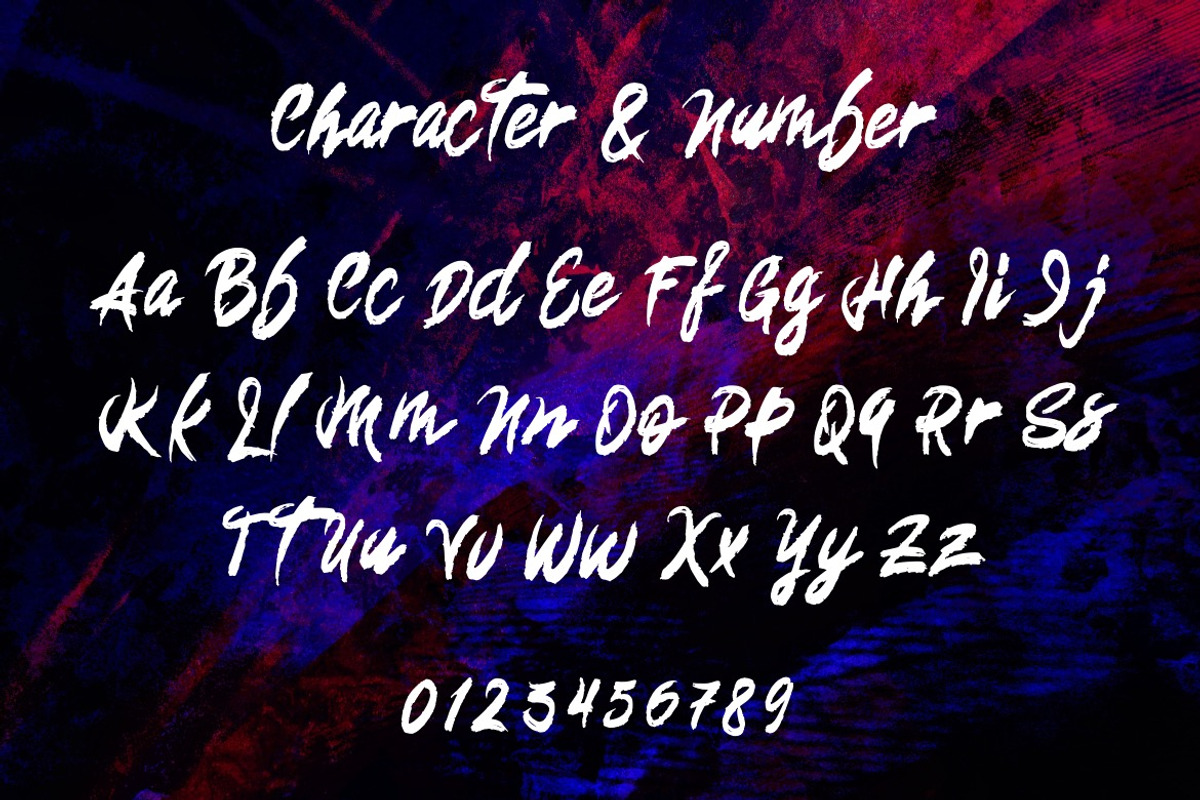 Saftoesa - Brush Font, a Handwritten Font by Dhabee (Photo 6 of 14)