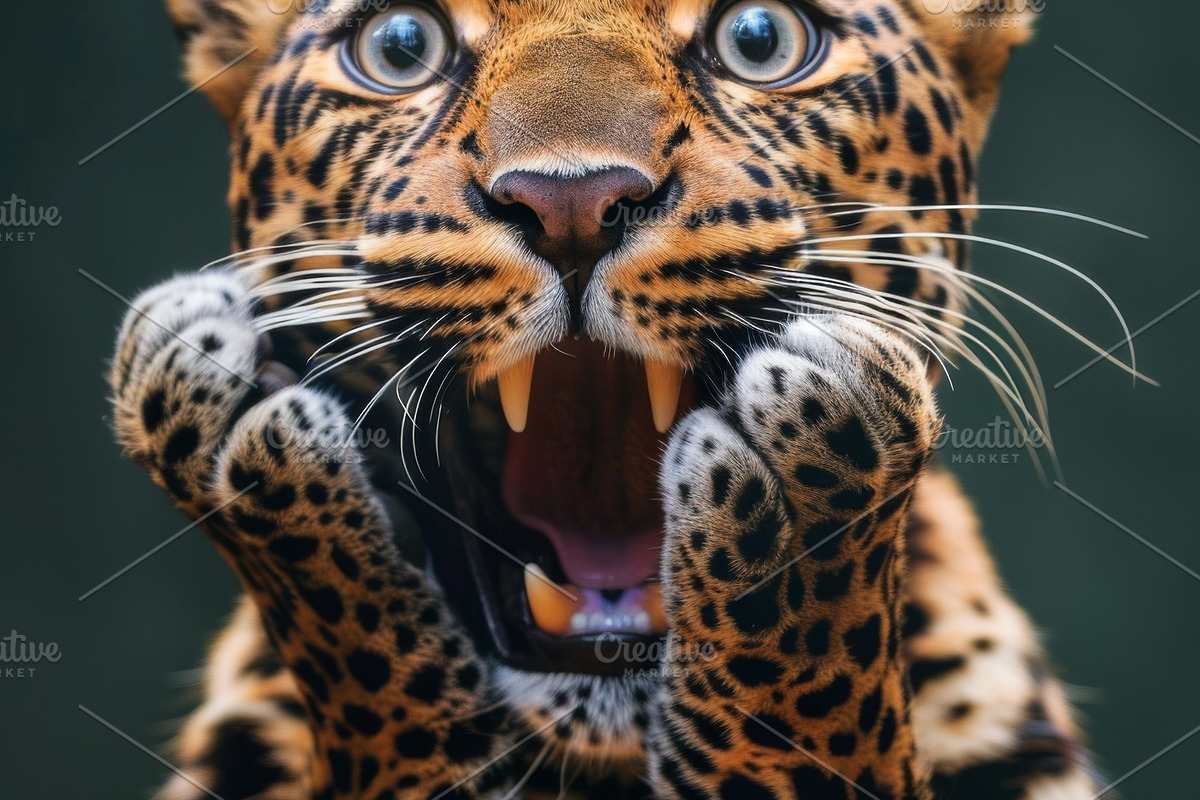 236 surprised animals, an Animal Photo by Handmadefont (Photo 81 of 241)