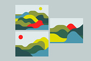Colorful Landscapes, a Background Graphic by Léo Alexandre (Thumbnail 6 of 12)