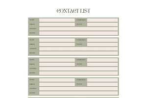 PLR/MRR Client Management Planner