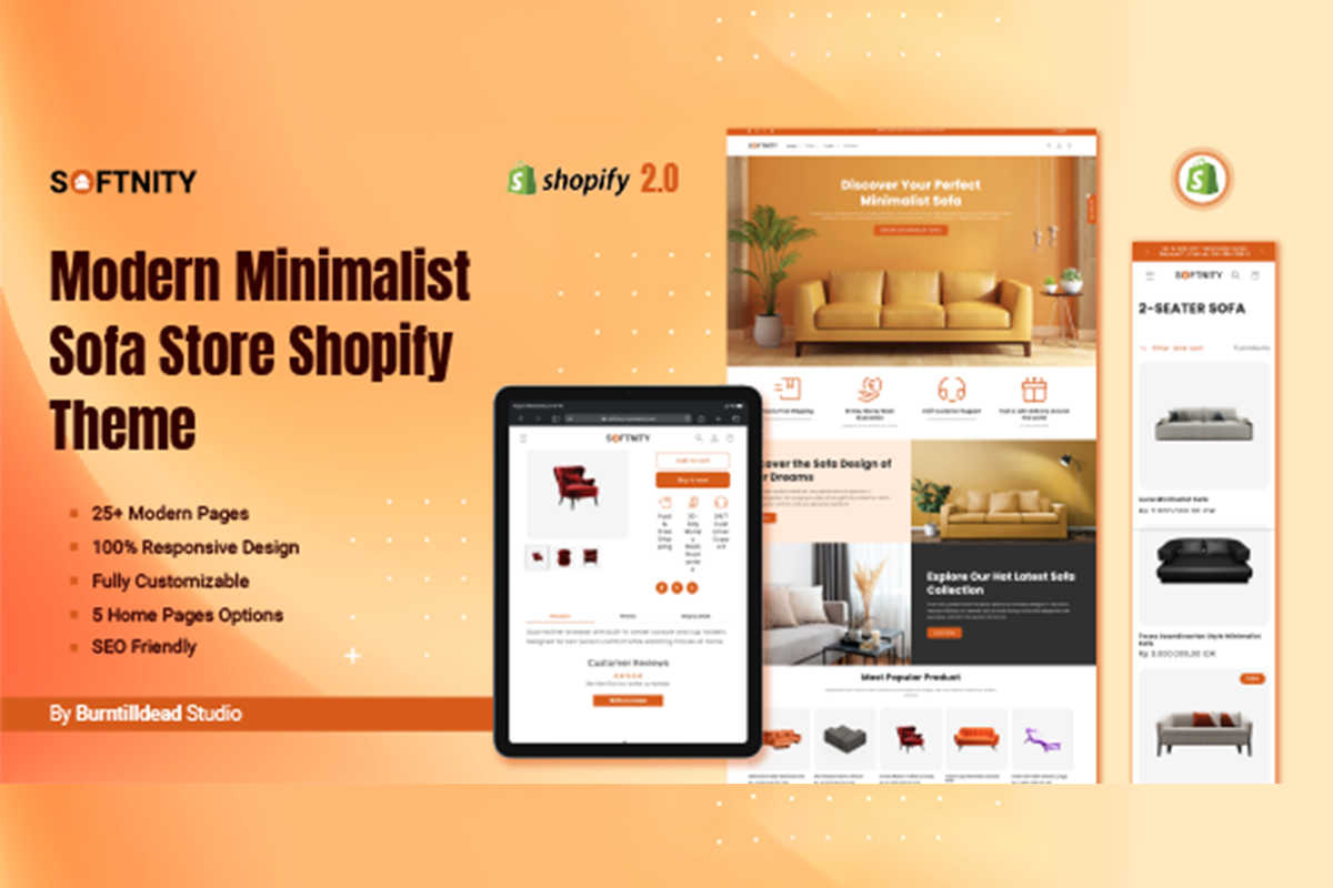 Sofnity - Sofa Store Shopify Themes