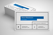 Business Card template 100% editable, a Business Card Template by ElephantArts (Thumbnail 3 of 4)