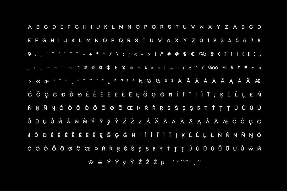 Rocano Display Typeeface, a Font by Design Stag (Photo 2 of 8)
