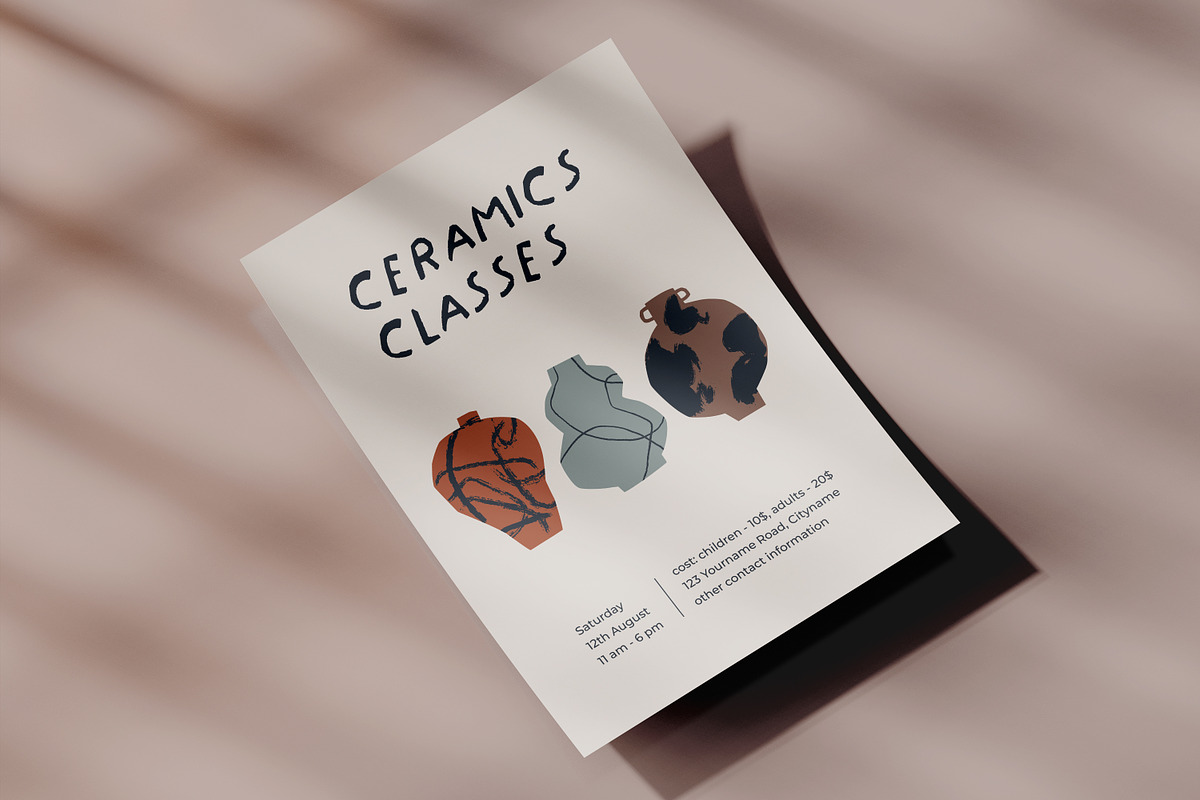 Modern pottery, ceramic vases set, a Decorative Illustration by Good Studio (Photo 11 of 20)