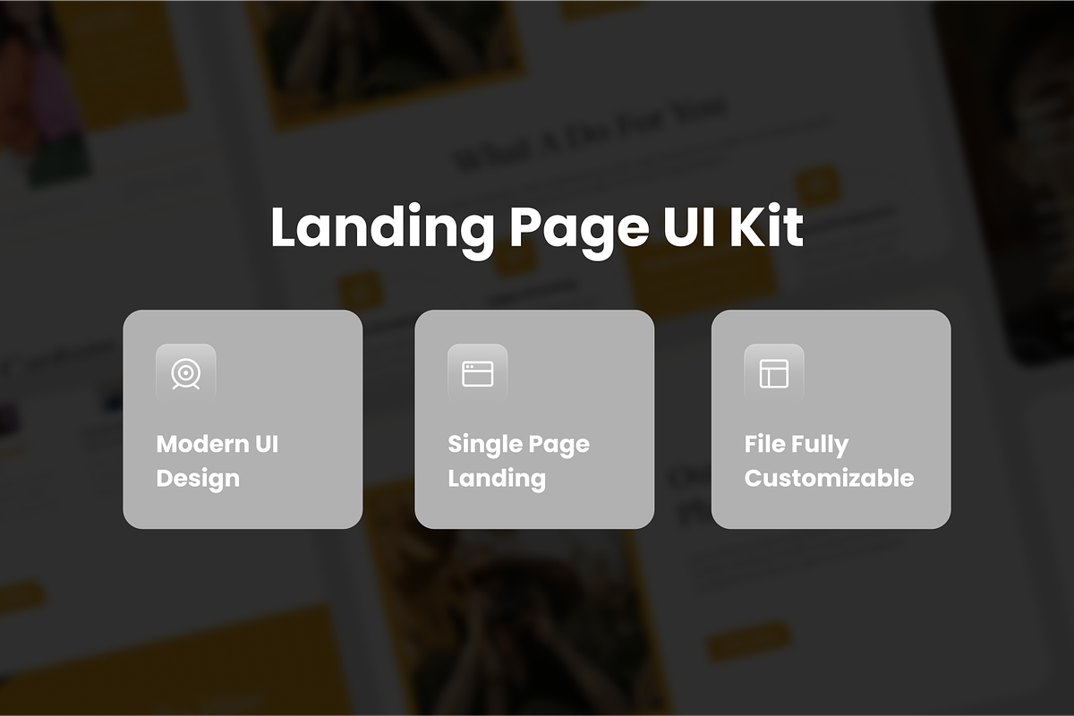 Creative Photography Landing Page, a Landing Page Template by SquidPixey (Photo 3 of 5)