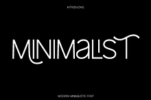 Minimalist - Modern Font
