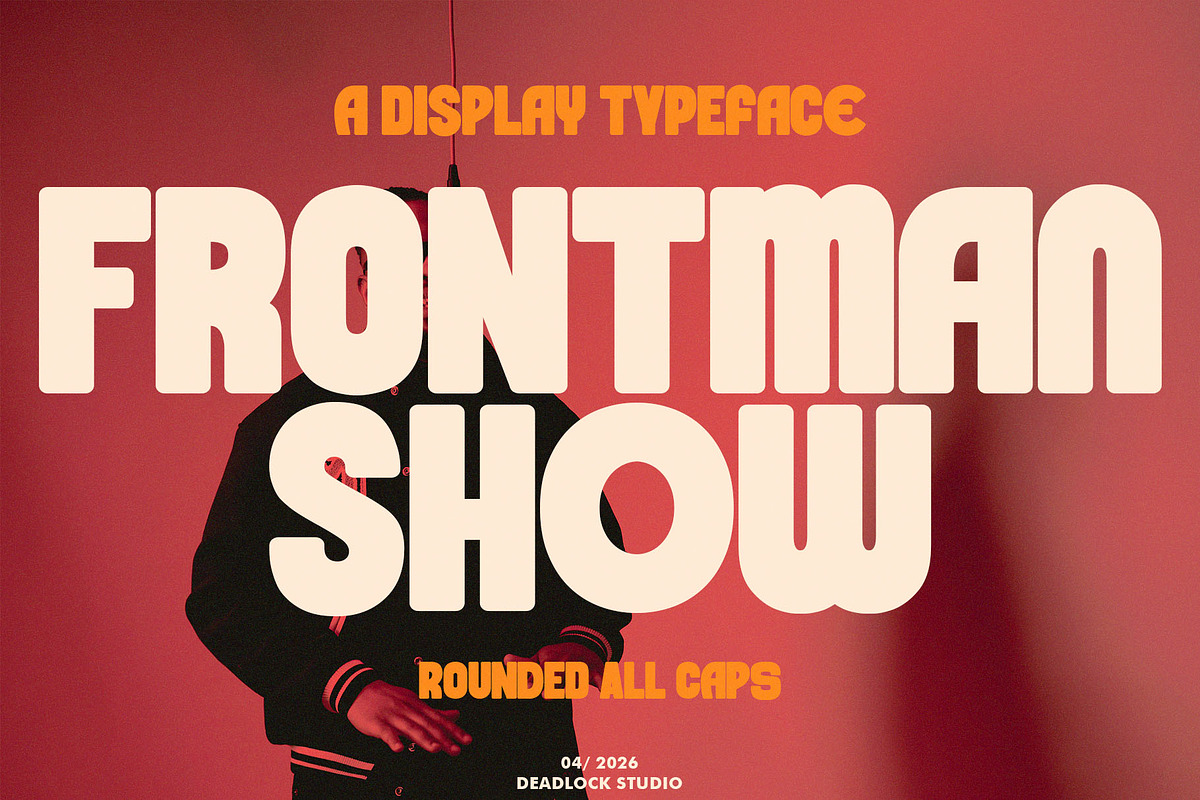 Frontman Show, a Sans Serif Font by deadlock studio (Photo 1 of 10)