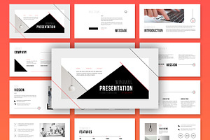 Minimal Presentation Template, a Presentation Template by MightyDesign