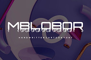 Mblobor, a Slab Serif Font by Auliacreative (Thumbnail 1 of 4)