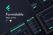 Ui Kit - Formidable., an UI Kit Template by Delightful Design (Thumbnail 1 of 5)