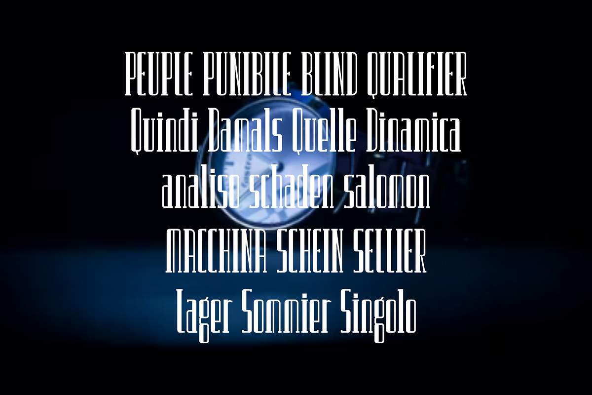 Vanrow, a Serif Font by lelevien (Photo 2 of 5)