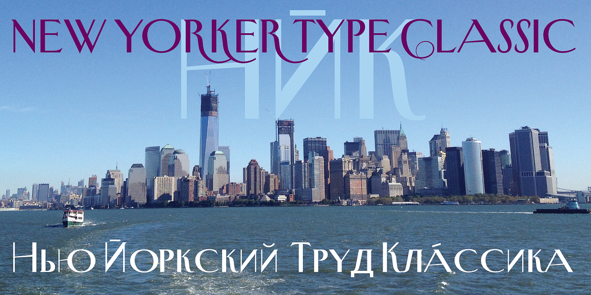 New Yorker Type Classic, a Serif Font by Wiescher-Design (Photo 3 of 8)