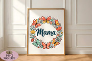 Floral Mama PNG Wildflower Mother's, an Illustration by Daily.Designs (Thumbnail 5 of 5)