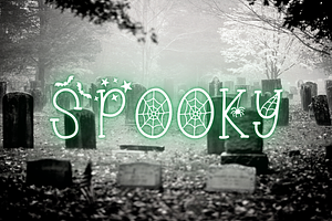 Spookerly Halloween Font