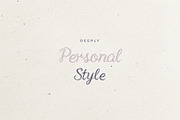 Unveiled Diary Decorative Font, a Handwritten Font by Graphic Spirit (Thumbnail 6 of 8)