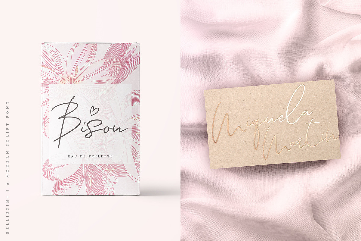 Bellissimi + 6 Free Logo Templates preview 8