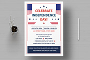 Fourth Of July Flyer Template, a Flyer Template by MightyDesign (Thumbnail 1 of 8)