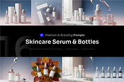Skincare Serum Bottles AI Prompt, a Beauty & Fashion Photo by cidcud_graphic (Thumbnail 1 of 2)