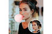 27 bubble gum photo overlays, an Object Graphic by The Graphic Parade (Thumbnail 10 of 10)