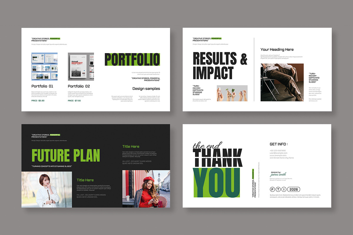 Creative Slide Deck Presentation, a Presentation Template by MightyDesign (Photo 4 of 7)