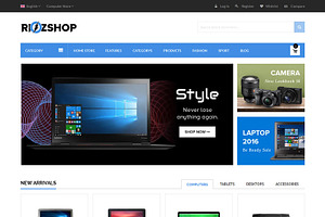 Computer Store Magento 1& 2 Theme