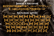 Biker Legion - Retro Label Font, a Blackletter Font by JumboDesign (Thumbnail 5 of 5)