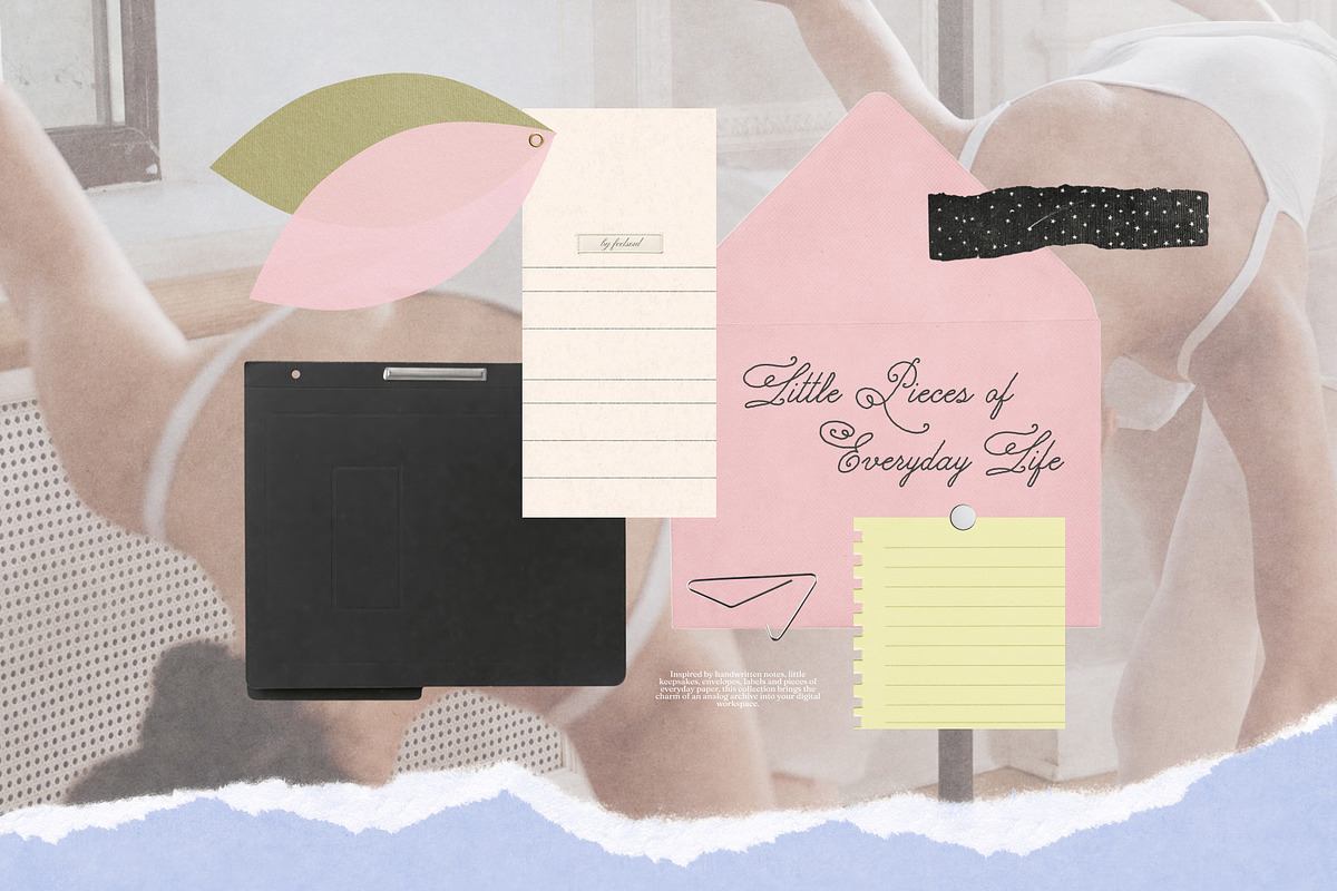 Paper Notes Collection, an Object Graphic by Feelsoul (Photo 4 of 10)