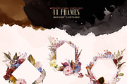 Watercolor Autumn Flowers & Leaves, a Decorative Illustration by Damian Roh (Thumbnail 8 of 16)
