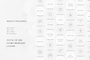 300 Real Estate Instagram Highlights, a Social Media Template by ZoaniDesign (Thumbnail 2 of 9)