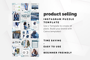 Product Instagram Puzzle Template, a Social Media Template by Social Assumptions (Thumbnail 2 of 10)