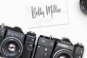 Milano Sky handwritten Script font, a Script Font by By Lef (Thumbnail 3 of 10)