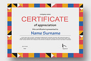 Certificate Template Design Layout, a Stationery Template by MightyDesign (Thumbnail 3 of 7)