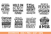 Funny SVG Bundle, Sarcastic Bundle, an Illustration by ZoomkSVG (Thumbnail 8 of 10)