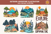 Outdoor Adventure Illustration, an Illustration by youken (Thumbnail 1 of 4)