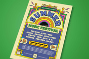 Summer Music Festival Flyer, a Flyer Template by megarez (Thumbnail 2 of 3)