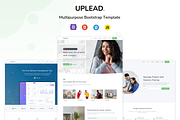 Uplead - Bootstrap Landing Template, a Bootstrap Template by shreethemes (Thumbnail 1 of 8)