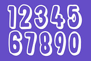 Scribbly Pop - Condensed Outline, a Sans Serif Font by HipFonts (Thumbnail 5 of 12)