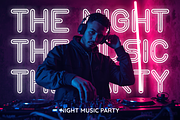 Neontara Neon Display Font, a Font by PutraCetol Studio (Thumbnail 2 of 6)