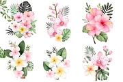 Watercolor Tropical Animals Clipart, an Illustration by Designworld (Thumbnail 4 of 5)