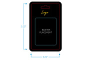 Blister Card Mockup + Template, a Packaging Mockup by Korner (Thumbnail 9 of 11)